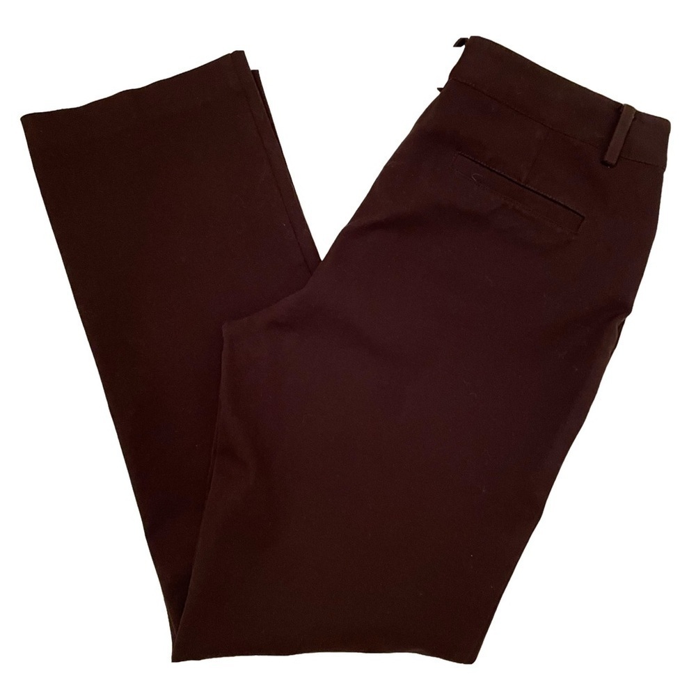 Lauren Ralph Lauren Classic Catlin Pant Women’s Size 6 in Espresso - Picture 6 of 8